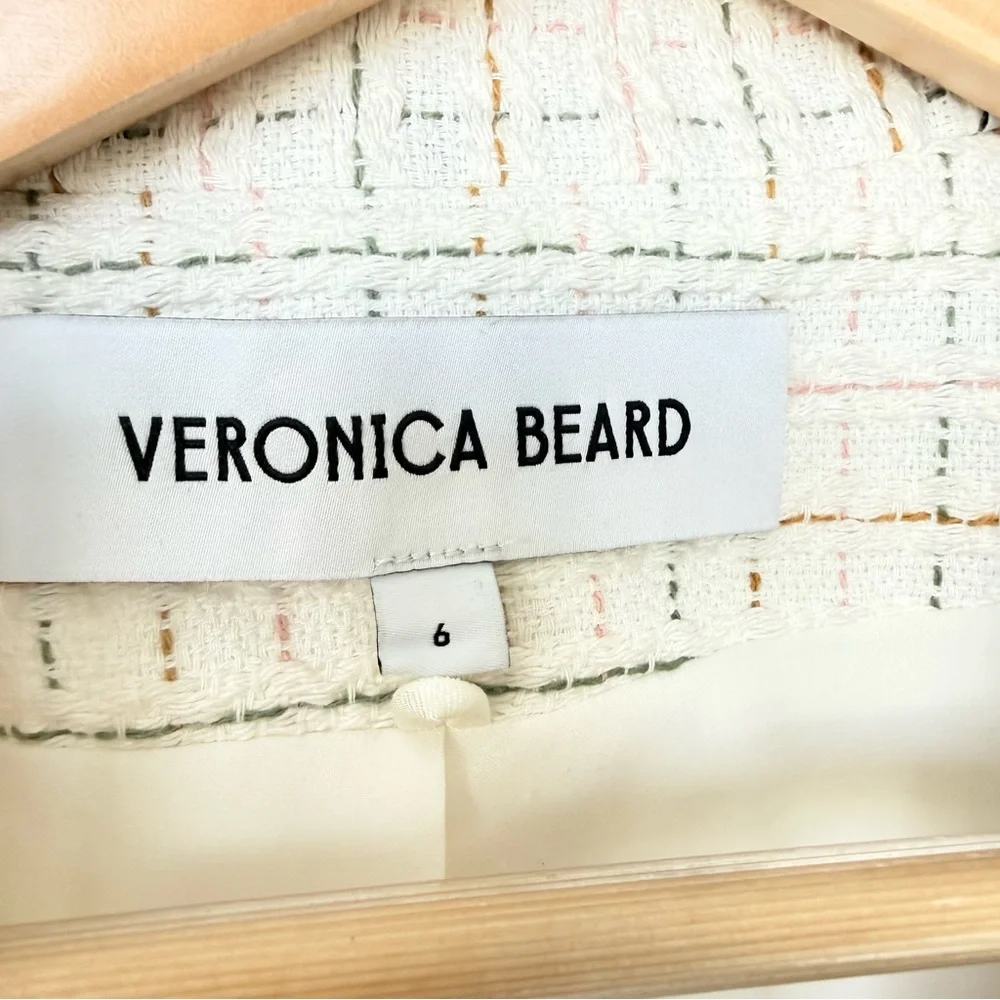 Veronica Beard Ivory Textured Blazer - Picture 5 of 11